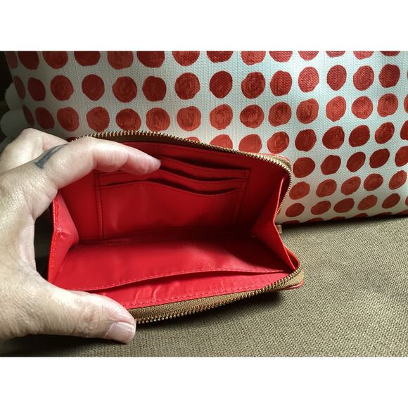 Vintage Coach Painted Dot Tote & Matching Wallet Unique - Picture 8 of 12